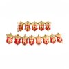 BALLOON INSCRIPTION HAPPY BIRTHDAY MINI CROWNS FOIL