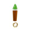 DECORATIVE PLUG WITH CHAIN 9LED CORK 3ASS 2X2X8CM