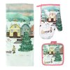 KITCHEN SET - GLOVES, OVEN MITT, DISH TOWEL