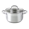 Casserole with glass lid, 2,8 l, diameter 20 cm