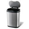 TORO stainless steel sensor waste-sorting bin 42 l