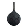 FRYING PAN FOR 4 FRITTERS "KITCHISIMO" 26CM, NON-STICK SURFACE