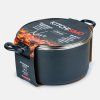 KITCHISIMO Nero Pot with Lid ø28cm 8.5l Non-Stick Surface