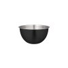 BOWL, STAINLESS STEEL WITH MATT BLACK PAINT 21 CM
