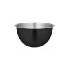 BOWL, STAINLESS STEEL WITH MATT BLACK PAINT 25 CM