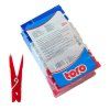 TORO plastic clothes pegs, 20 pcs