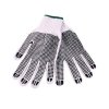 KNITTED GLOVES WITH DOUBLE-SIDED PATTERN, COTTON