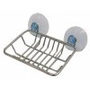 Soap holder with suction cups 8,6 x 12 x2 cm