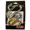 set of 6 hooks 5,6 x 6 x 0,5 cm