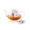 TEAPOT LEVAN, GLASS, CERAMIC LID AND STRAINER 0,6L