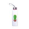 LÁHEV SKLENĚNÁ S UZÁVĚREM CACTUS 390ML 3 ASSORT