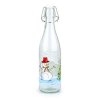 BOTTLE WITH SNAP CAP 540ML SNOWMAN