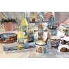MUG VILLAGE, GLASS 400 ML