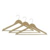 Clothes hanger set 3 pcs, 44,5 x 23 x 1 cm