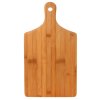 KITCHEN BOARD BAMBOO WITH HANDLE, 44X24X0,8CM