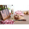 KITCHEN BOARD BAMBOO WITH HANDLE, 35X16X0,8CM