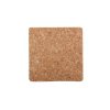 Cork placemats square,95x95mm 6pcs