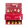 TEASPOON CHRISTMAS DESIGN MIX 13,9X2,3CM GOLD