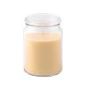 CANDLE IN GLASS WITH LID 510G, VANILLA