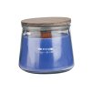 CANDLE WOODEN WICK 250 G, SUGARPLUM