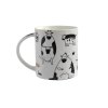 MUG 290ML, ANIMALS, PORCELAIN, 8X9CM