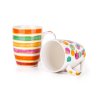 MUG 420ML CERAMIC 2 ASSORT