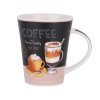 COFFEE MUG 350ML CERAMIC 4 ASSORT