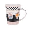 COFFEE MUG 350ML CERAMIC 4 ASSORT
