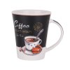COFFEE MUG 350ML CERAMIC 4 ASSORT