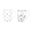 MUG 330ML CERAMIC 2 ASSORT