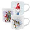 TORO Christmas Ceramic Mug 350ml, MIX, Elf