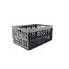 FOLDABLE CRATE 32L,48X35X23CM,GREY 16KG