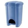WASTE BASKET CAROLINA 16L, 27,5X30,2X41,5CM, AZURE
