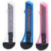 PLASTIC BREAK-OFF KNIFE 18MM SET 3PCS, KINZO