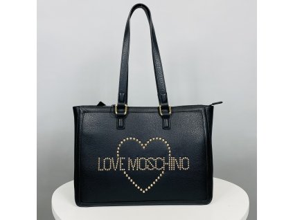 Černá velká kabelka Love Moschino
