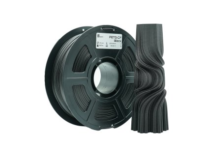 3DFINITY PETG-CF Black Filament 1kg 1,75mm