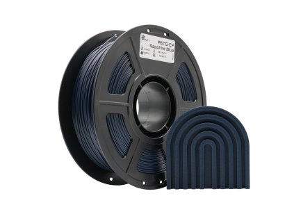 3DFINITY PETG-CF Sapphire Blue Filament 1kg 1,75mm