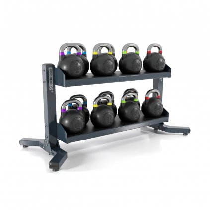 Stojan včetně soutěžních kettlebellů 8-32 kg RIGID Escape_01