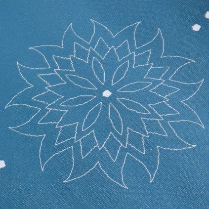 Tiguar – Jóga, pilates podložka mandala – modrá_01