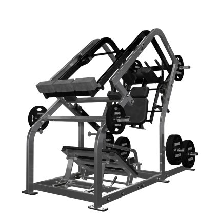 Hammer Strength Plate Loaded Pendulum X Squat (PL XSQ) Render 2 mr