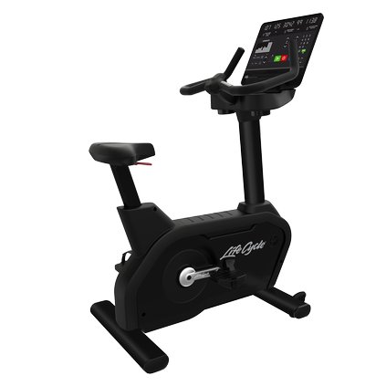 aspire upright bike sl console smooth charcoal
