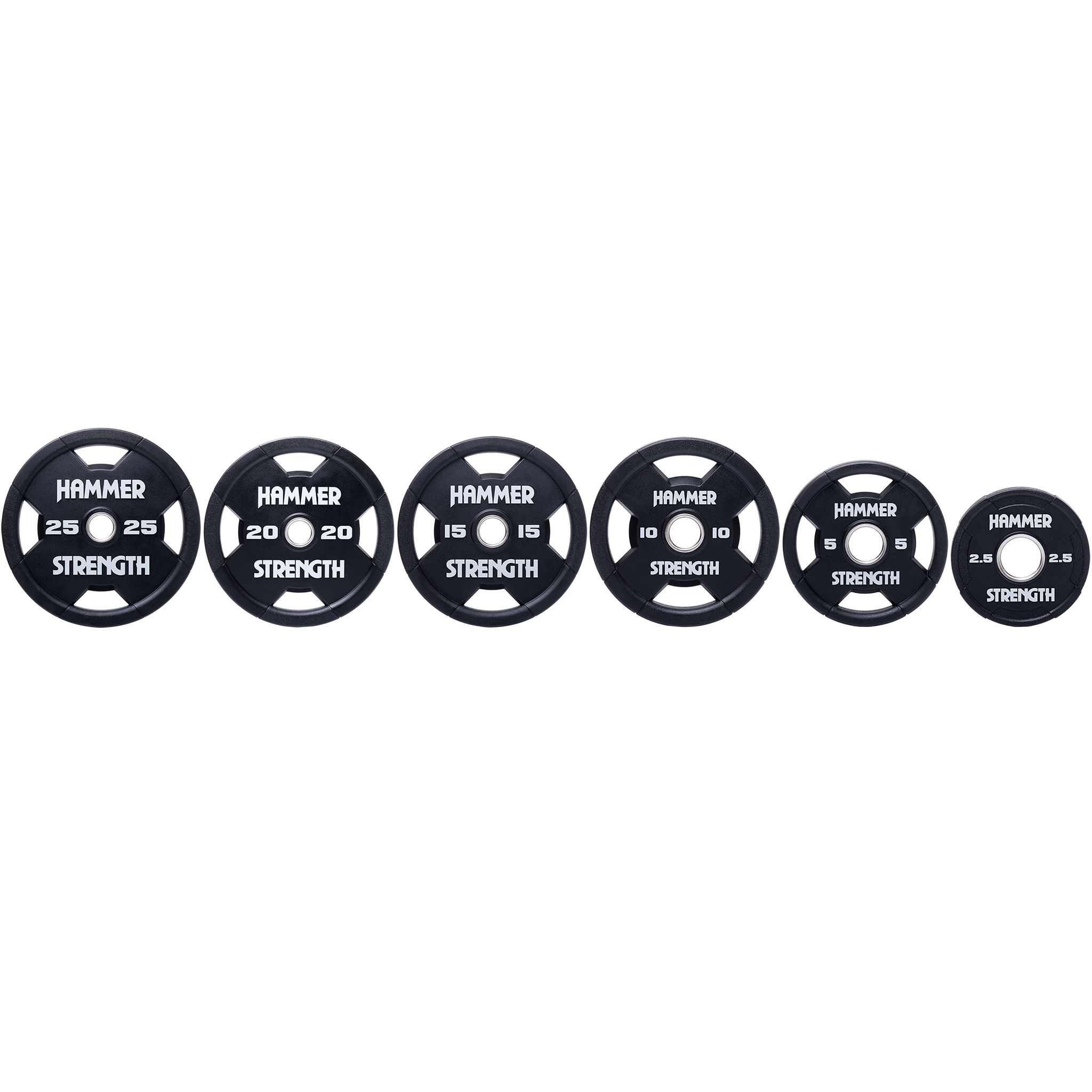 Hammer Strength- HAMMER OLYMPIC PLATE 1,25KG,URETHANE,RNDX, 1pc