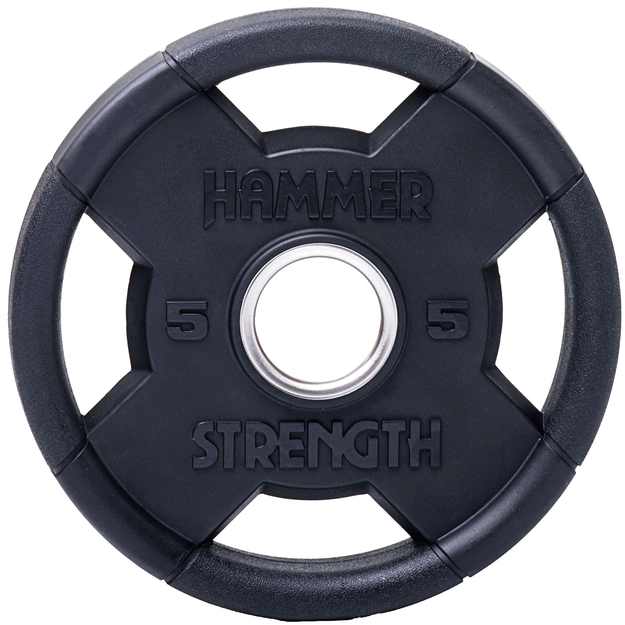 Olympijský kotouč 5 kg gumový HAMMER STRENGTH