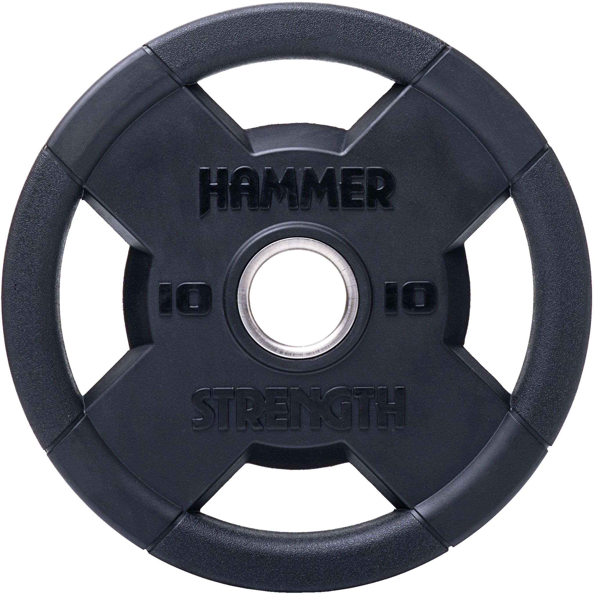Olympijský kotouč 10 kg gumový HAMMER STRENGTH