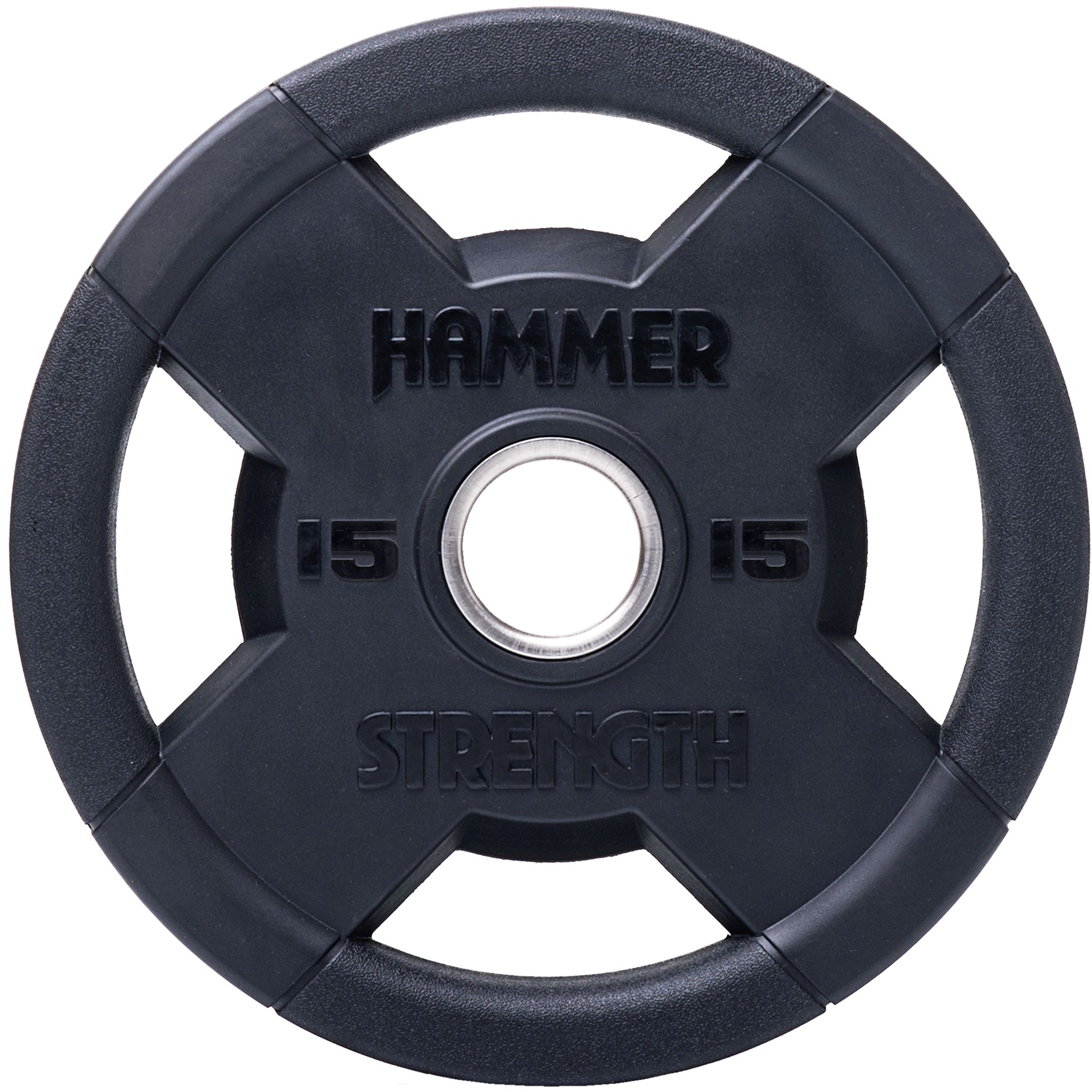 Olympijský kotouč 15 kg gumový HAMMER STRENGTH