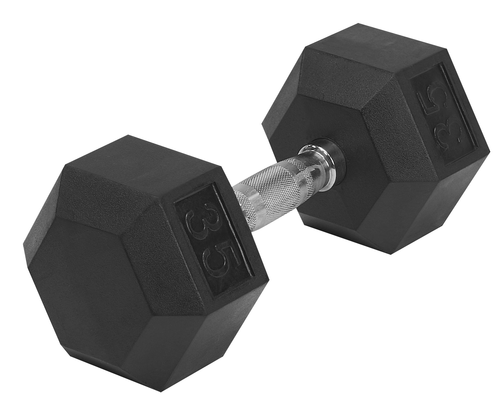 Hammer Strength Jednoruční činky gumové HEX 47,5 kg (pár)