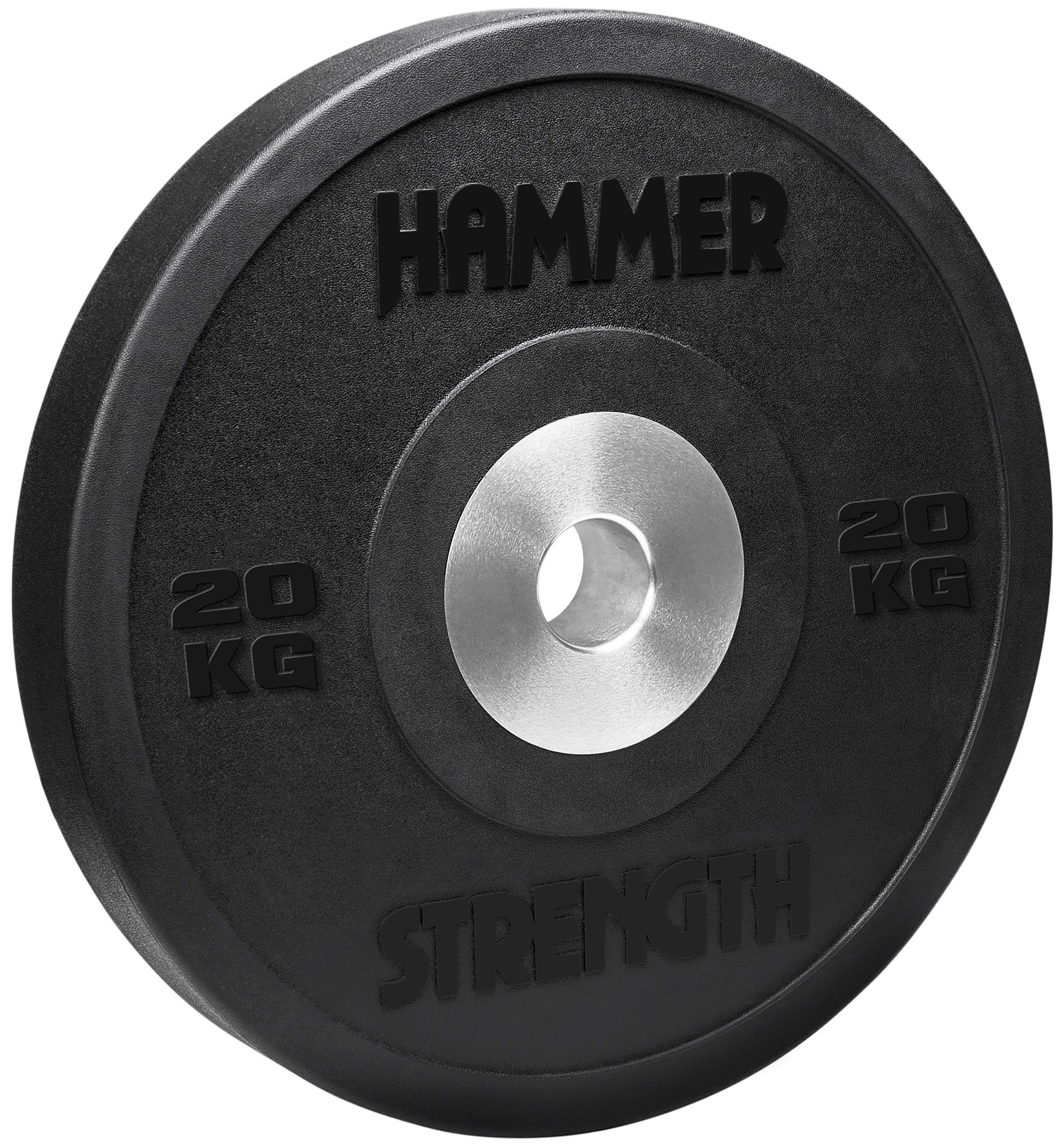 Bumper kotouč premium 20 kg gumový HAMMER STRENGTH (poškozené)