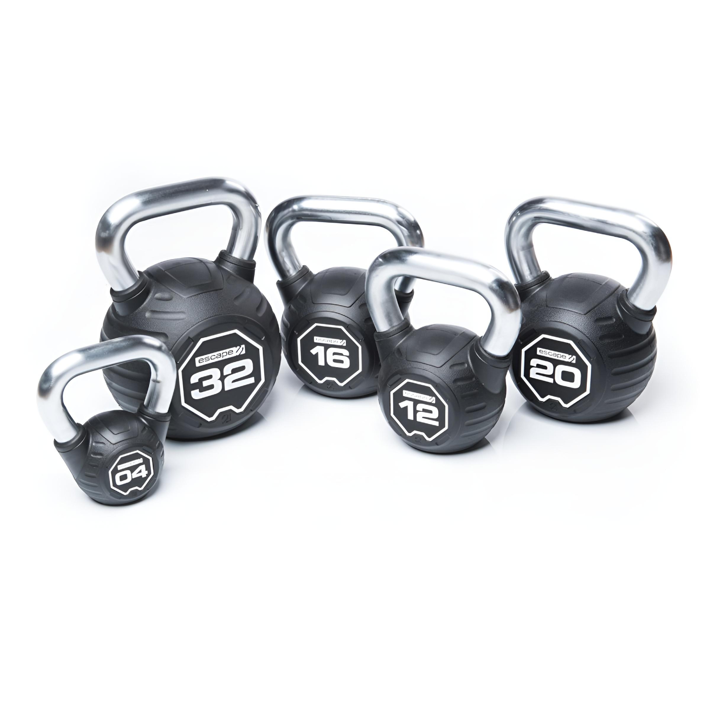Pogumovaný kettlebell Escape – 32 kg