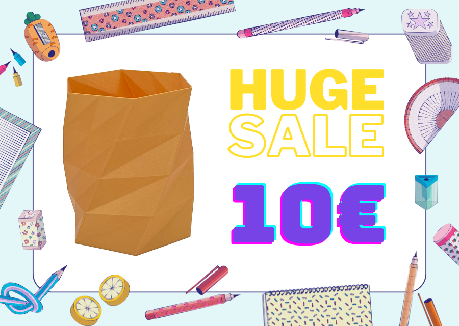 Stojan na perá | Low Poly