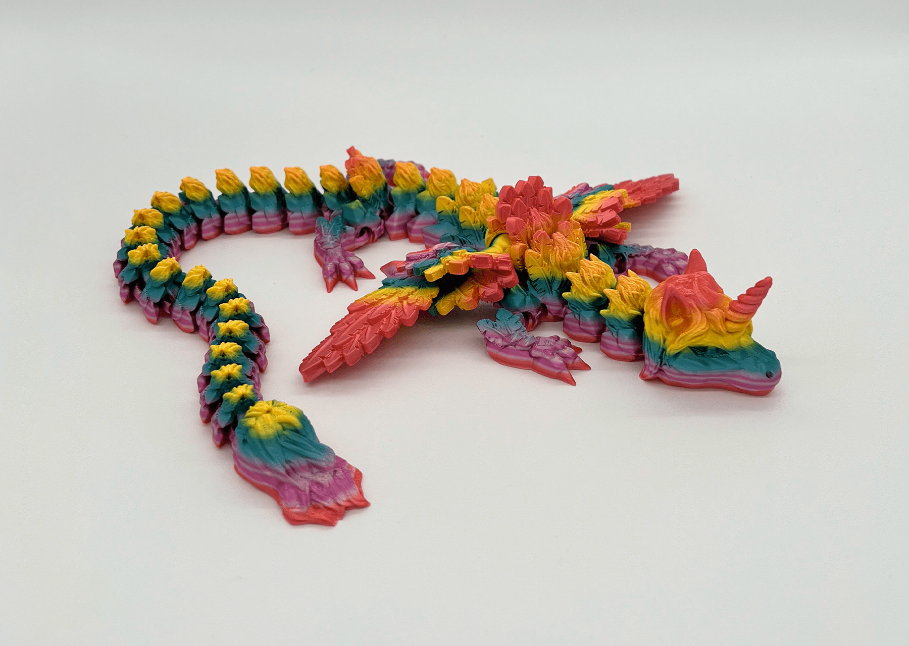 Unicorn drak s krídlami